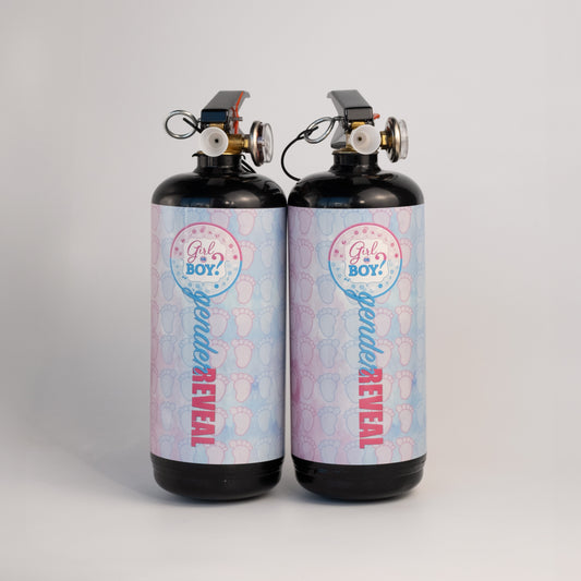 Mega Reveal Duo - 2 Large Extinguishers