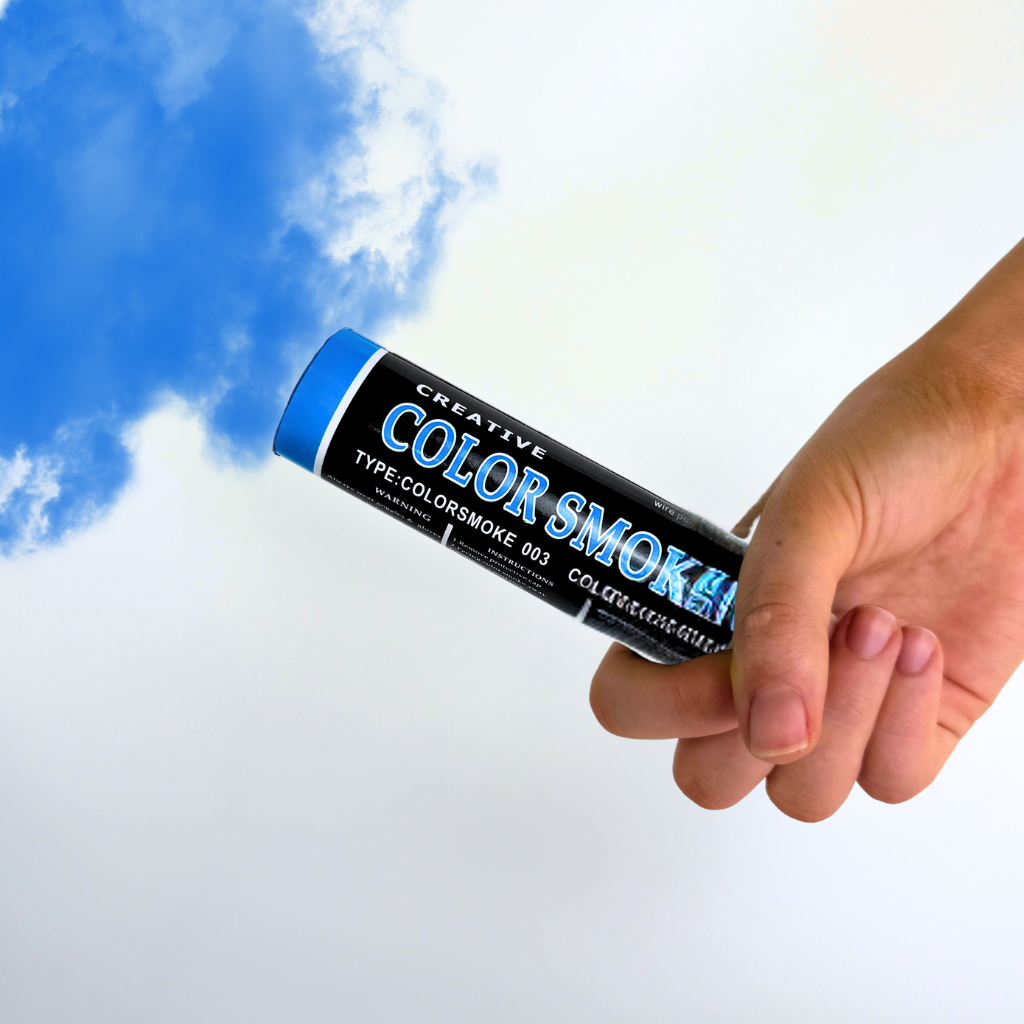 Party Smoke Flares - Blue image