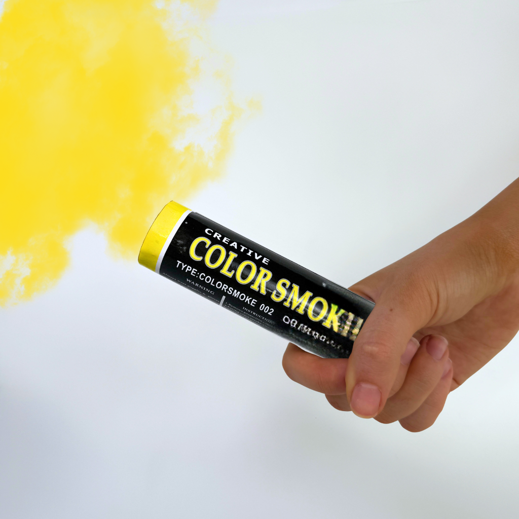 Party Smoke Flares - Yellow image