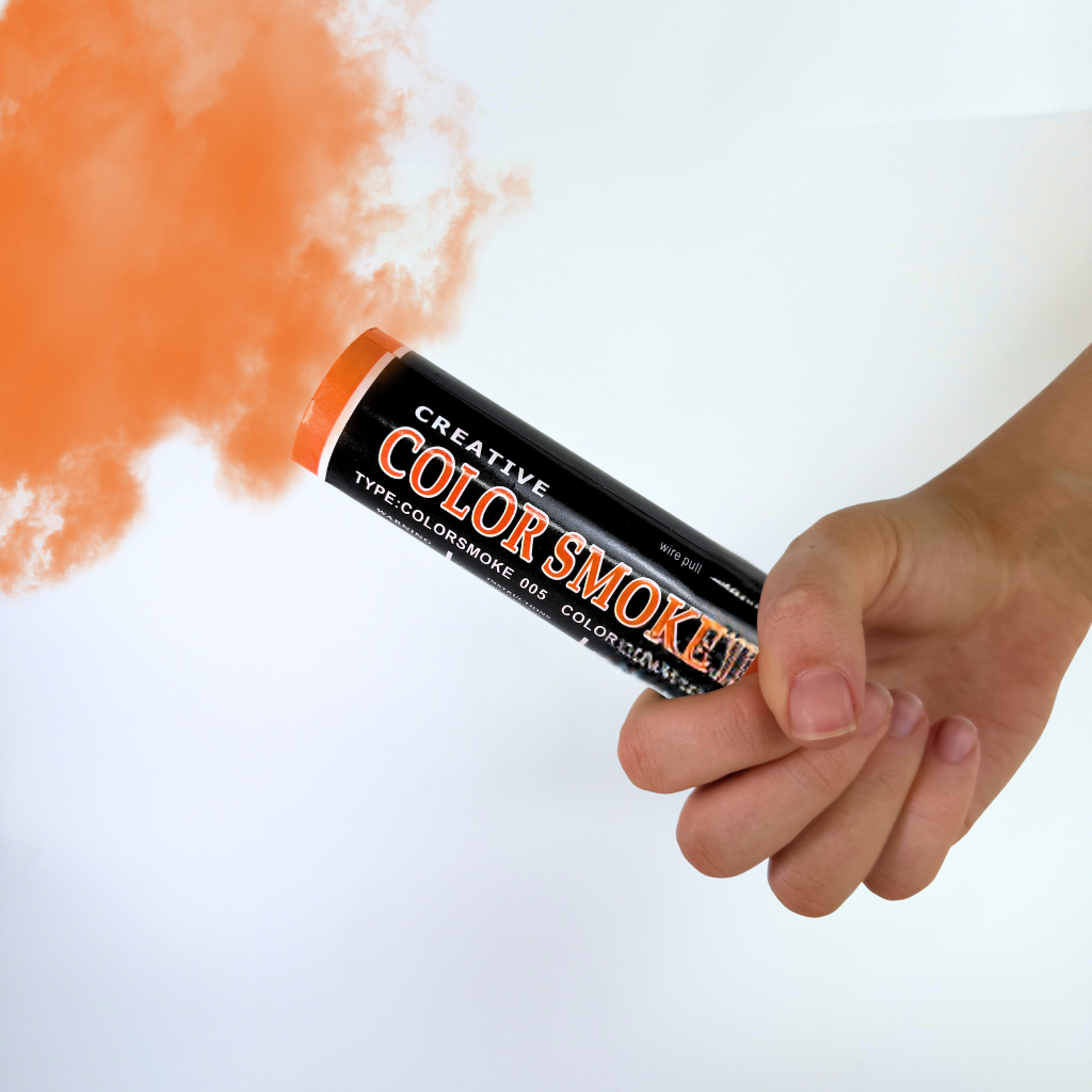Party Smoke Flares - Orange image