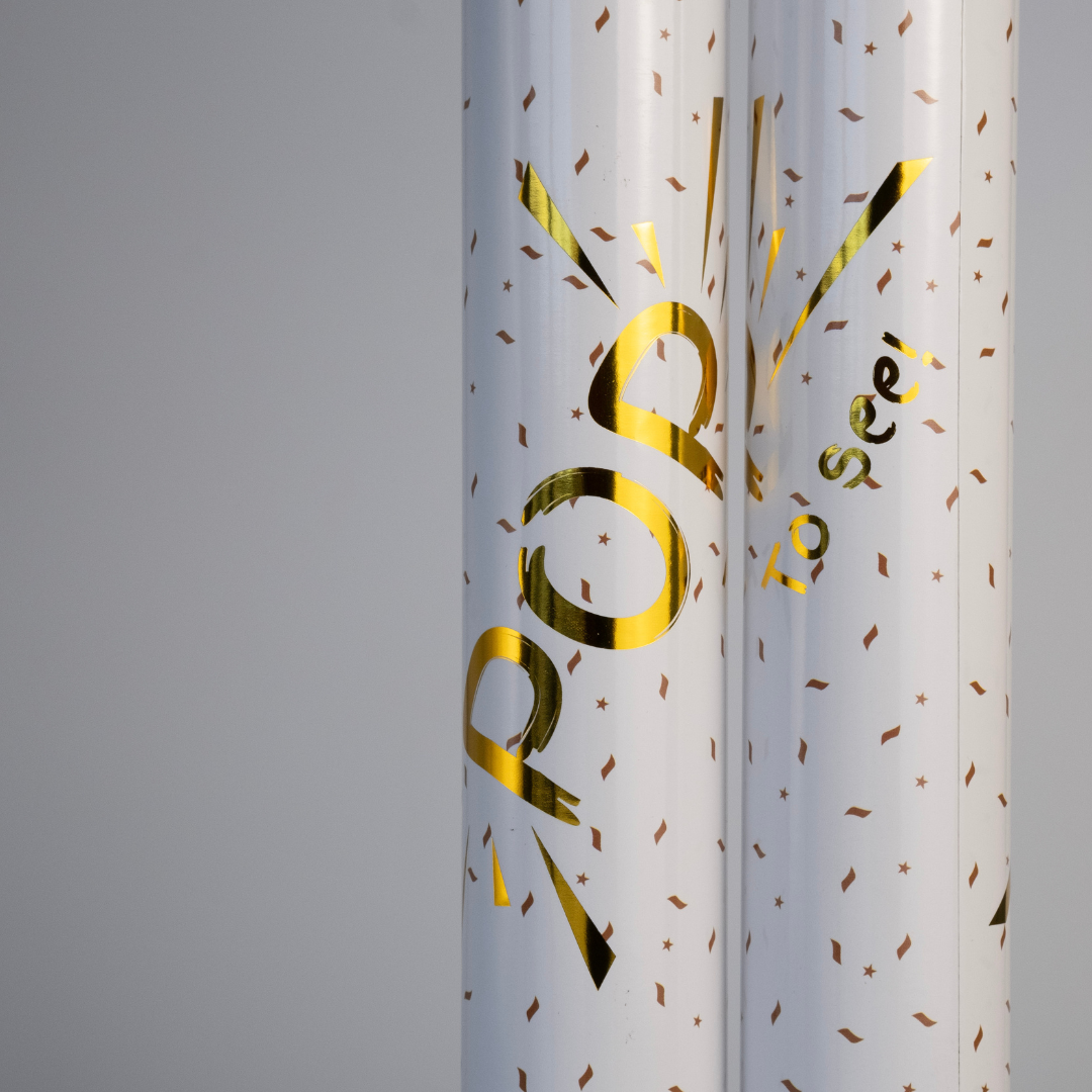 Gold Confetti Poppers